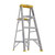 Werner 4 ft. H Aluminum Step Ladder Type II 225 lb. capacity