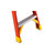 Werner 8 ft. H X 26.84 in. W Fiberglass Step Ladder Type IA Twin Steps 300 lb. cap.