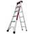 Little Giant King Kombo 10 ft. H Aluminum Telescoping Multi-Position Ladder Type IA 300 lb. capacity