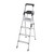 Cosco Signature Series 6 ft. H Aluminum Step Ladder Type IA 300 lb. capacity