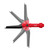 Milwaukee AIR-TIP 1-1/4 in. - 2-1/2 in. Shop Low Profile Pivoting Wet/Dry Vac Brush 1 pc