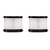 Milwaukee 3.75 in. L X 3.75 in. W HEPA Filter 2 pc