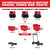 Milwaukee Shop Wet/Dry Vacuum Tank 9 gal 1 pc