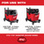 Milwaukee 102 in. L X 1-7/8 in. D Wet/Dry Shop Vac Expandable Hose 1 pc