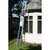 Werner 20 ft. H Aluminum Extension Ladder Type II 225 lb. capacity