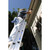 Werner 20 ft. H Aluminum Extension Ladder Type II 225 lb. capacity