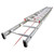 Werner 20 ft. H Aluminum Extension Ladder Type III 200 lb. capacity