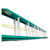 Werner 20 ft. H Fiberglass Extension Ladder Type II 225 lb. capacity