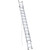 Werner 28 ft. H Aluminum Extension Ladder Type IA 300 lb. capacity