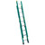 Werner 16 ft. H Fiberglass Extension Ladder Type II 225 lb. capacity