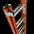 Werner 40 ft. H Fiberglass Extension Ladder Type IA 300 lb. capacity 20-40 ft.