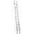 Werner 24 ft. H Aluminum Extension Ladder Type IA 300 lb. capacity