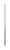 YardGard 72 in. H X 2-3/8 in. W 16 Ga. Metal Chain Link Fence Terminal Post