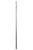 YardGard 96 in. H X 2-3/8 in. W 16 Ga. Metal Chain Link Fence Corner Post