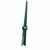 American Posts 1 in. H X 2.25 in. W X 7 ft. L 13 Ga. Powder Coated Green Steel U-Post