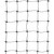 Tenax 7 ft. H X 100 ft. L Polyethylene Plant and Pond Netting Black