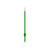 American Posts 1.38 in. H X 1.63 in. W X 6.5 ft. L Powder Coated Green Steel Studded T-Post