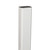 Amerimax 2 in. H X 3 in. W X 120 in. L White Aluminum K Downspout