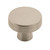 Amerock Blackrock Collection Round Cabinet Knob 1-5/16 in. D 1-1/8 in. Satin Nickel 1 pk