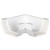 Amerimax 2.9 in. H X 6.8 in. W X 6.8 in. L White Vinyl U Gutter Corner