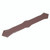 Amerimax 0.25 in. H X 2 in. W X 13.5 in. L Brown Aluminum K Downspout Strap