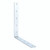 Ace 10 in. H X 7.125 in. W X 10 in. D Zinc Inside L Corner Brace