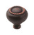 Amerock Allison Traditional Classics Round Cabinet Knob 1-1/4 in. D 1-1/4 in. Oil Rubbed Bronze 1 pk