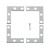Ace 1-1/2 in. H X 2.75 in. W X 1-1/2 in. D Zinc Flat Corner Brace