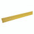 M-D 5/16 in. H X 72 in. L Prefinished Satin Brass Aluminum Carpet Trim