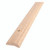 M-D 0.75 in. H X 36.25 in. L Prefinished Unfinished Wood Trim