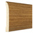 Inteplast Building Products 7/16 in. H X 3-3/16 in. W X 8 ft. L Prefinished Russet Polystyrene Wall