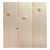 Global Product 3.5 in. W X 8 ft. L Unfinished Knotty Pine Wall Planking