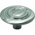Hickory Hardware Transitional Round Cabinet Knob 1-1/4 in. D 11/16 in. Satin Nickel 1 pk