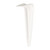 Hampton White Steel Shelf Support 18 Ga. 6 in. L 100 lb