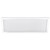 Feit EDGELIT 0.91 in. H X 12 in. W X 48 in. L White LED Flat Panel Light Fixture