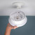 ETI Color Preference 3.5 in. H X 7 in. W X 7 in. L White LED Ceiling Spin Light