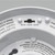 ETI Color Preference 3.5 in. H X 7 in. W X 7 in. L White LED Ceiling Spin Light