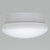 ETI Color Preference 3.5 in. H X 7 in. W X 7 in. L White LED Ceiling Spin Light