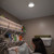 Mr. Beams 1.93 in. H X 6.3 in. W X 6.3 in. L White Ceiling Light w/Motion Sensor