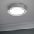 Mr. Beams 1.93 in. H X 6.3 in. W X 6.3 in. L White Ceiling Light w/Motion Sensor