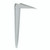 Hampton White Steel Shelf Support 18 Ga. 12 in. L 100 lb