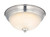Westinghouse LED 5.5 in. H X 11 in. W X 11 in. L Brushed Nickel Ceiling Light