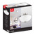 Globe Electric Hudson 8.25 in. H X 13 in. W X 13 in. L Brushed Nickel Ceiling Light