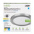 Feit EDGELIT 1.1 in. H X 11.2 in. W X 11.2 in. L Nickel Silver LED Flat Panel Light Fixture