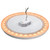 ETI 1.7 in. H X 11 in. W X 11 in. L White LED Ceiling Light Fixture with Nightlight