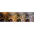 ETI 1.7 in. H X 11 in. W X 11 in. L Brushed Nickel White LED Ceiling Light Fixture with Nightlight