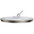 ETI 1.7 in. H X 11 in. W X 11 in. L Brushed Nickel White LED Ceiling Light Fixture with Nightlight