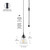 Globe Electric Jackson Matte Black 1 lights Pendant Light