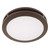Feit LED 2 in. H X 13 in. W X 13 in. L Brushed Bronze Bronze Ceiling Light