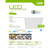 Feit LED Retrofits 1.1 in. H X 7.5 in. W X 1.3 in. L Frost White LED Flat Panel Light Fixture